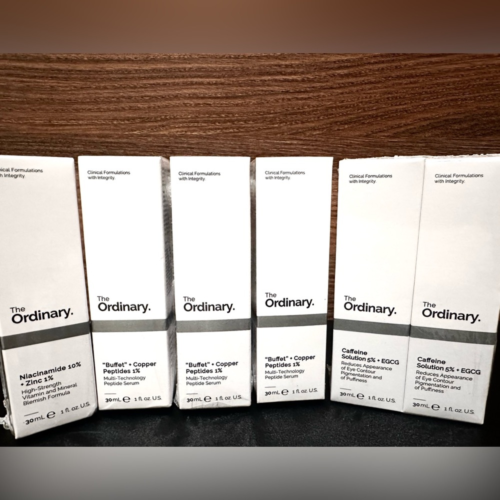 ‼️SALE‼️ NEW - 6 x THE ORDINARY SET - BUNDLE DEAL 6 PACKS SERUM | 30ml each